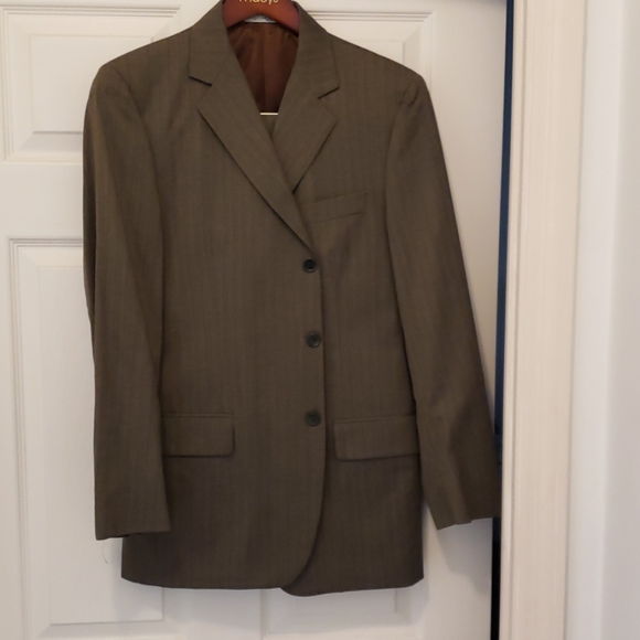 36R Olive Pertegaz Suit